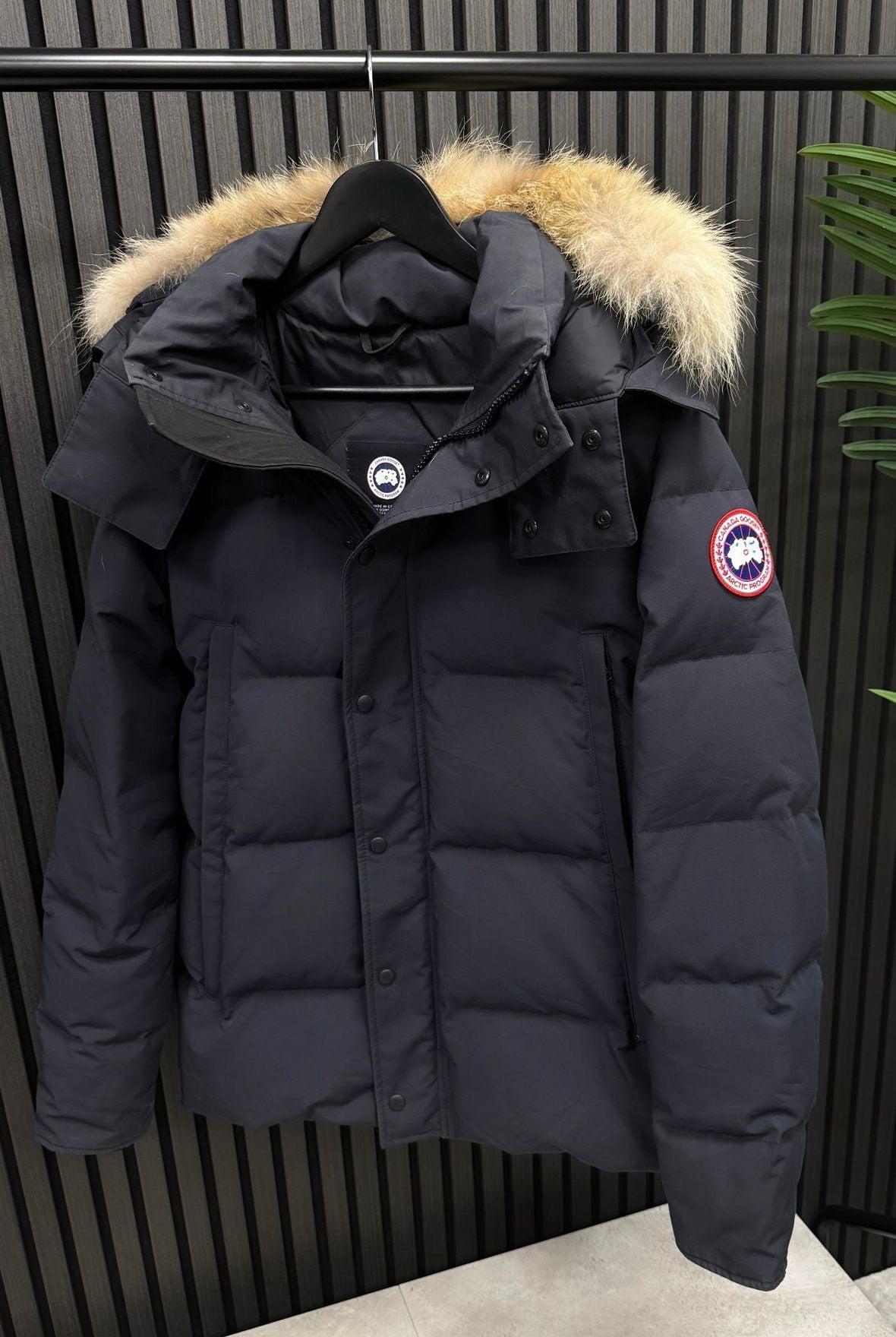 Navy Canada Goose Jacket