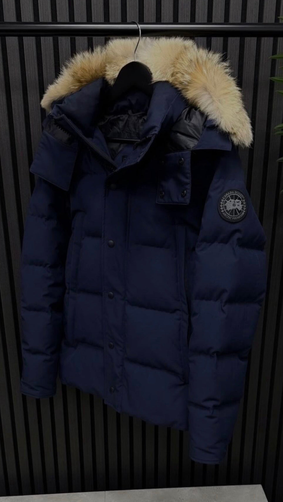 Pre Owned Canada Goose- Admiral Blue / Black Badge