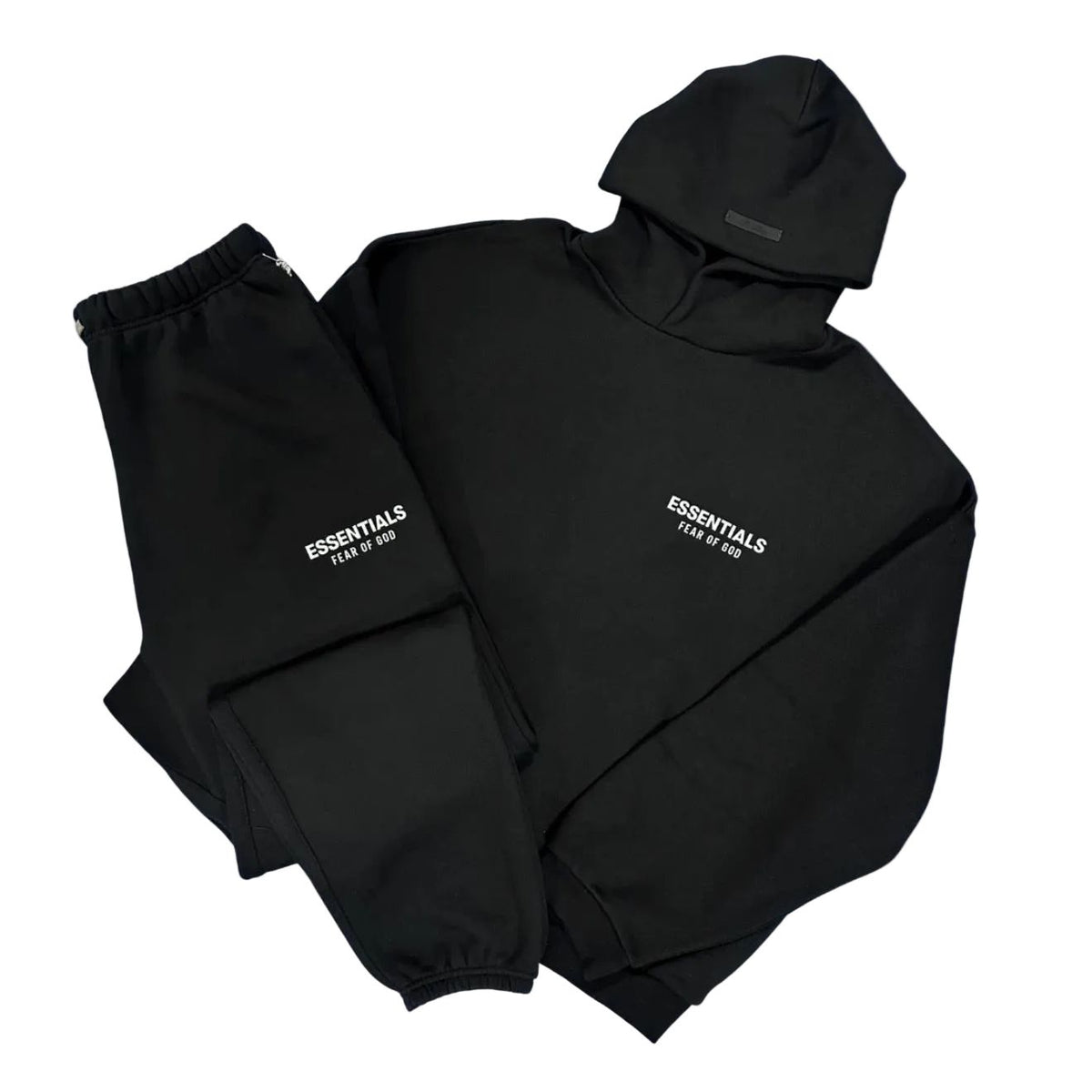 Essentials Fear Of God Tracksuit - Full Black FW24