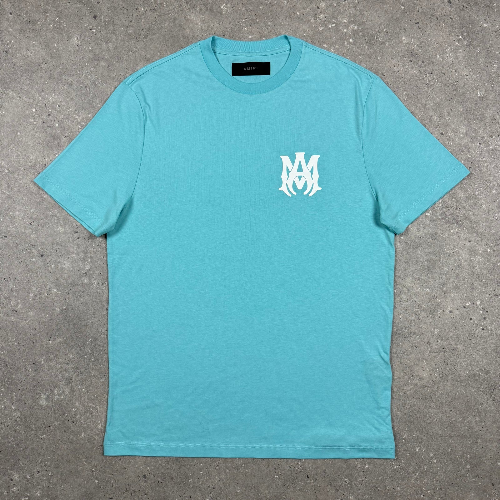AMIRI MA Logo T-Shirt - Baby Blue