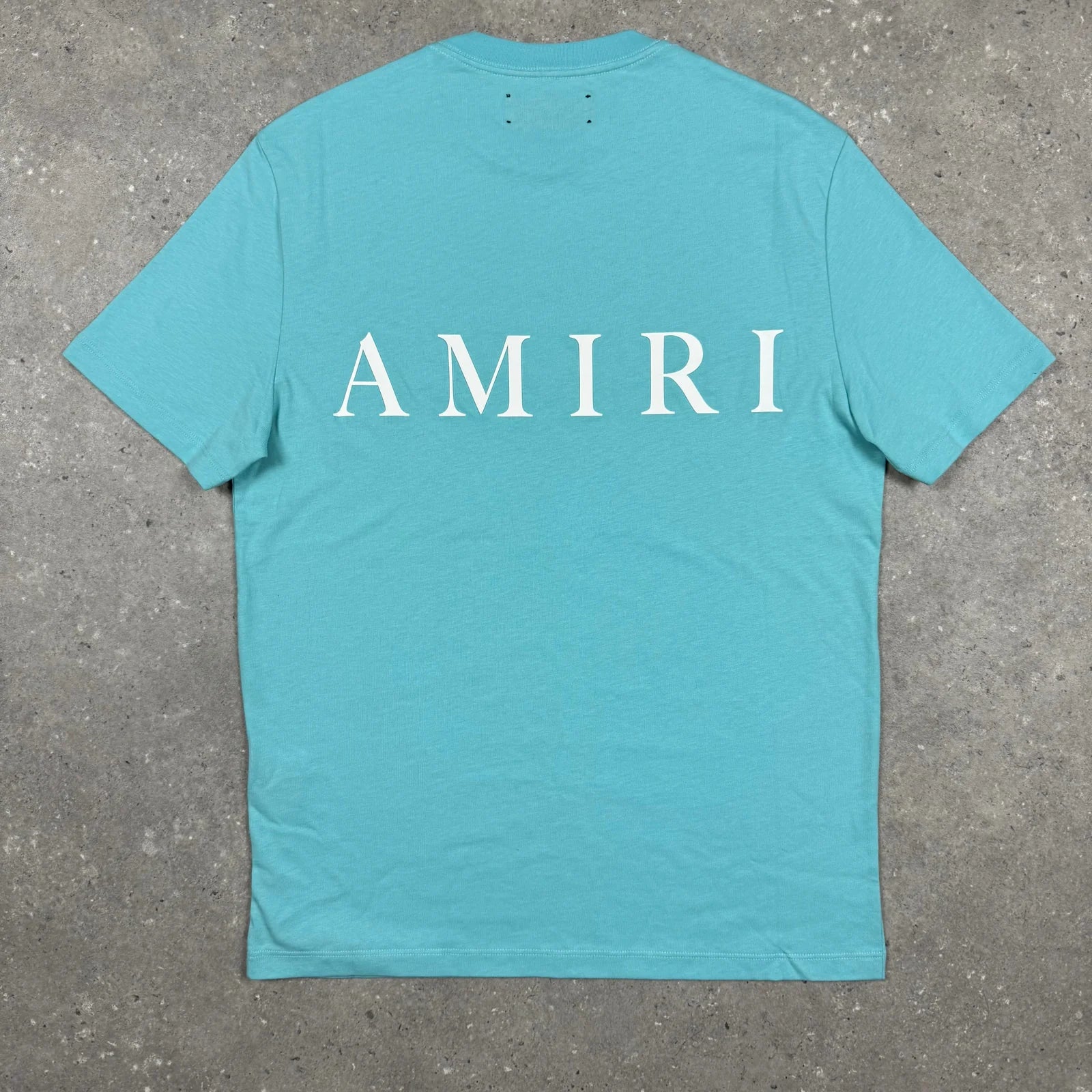 AMIRI MA Logo T-Shirt - Baby Blue