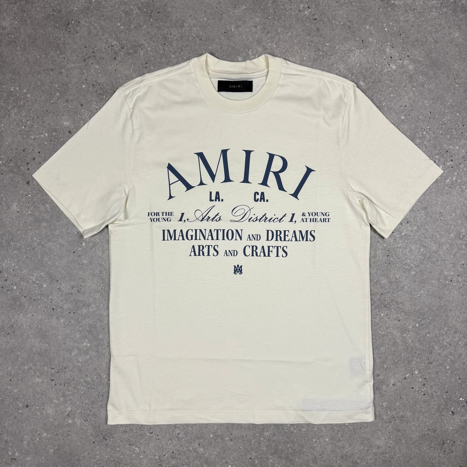 AMIRI Front Graphic T-Shirt - Cream
