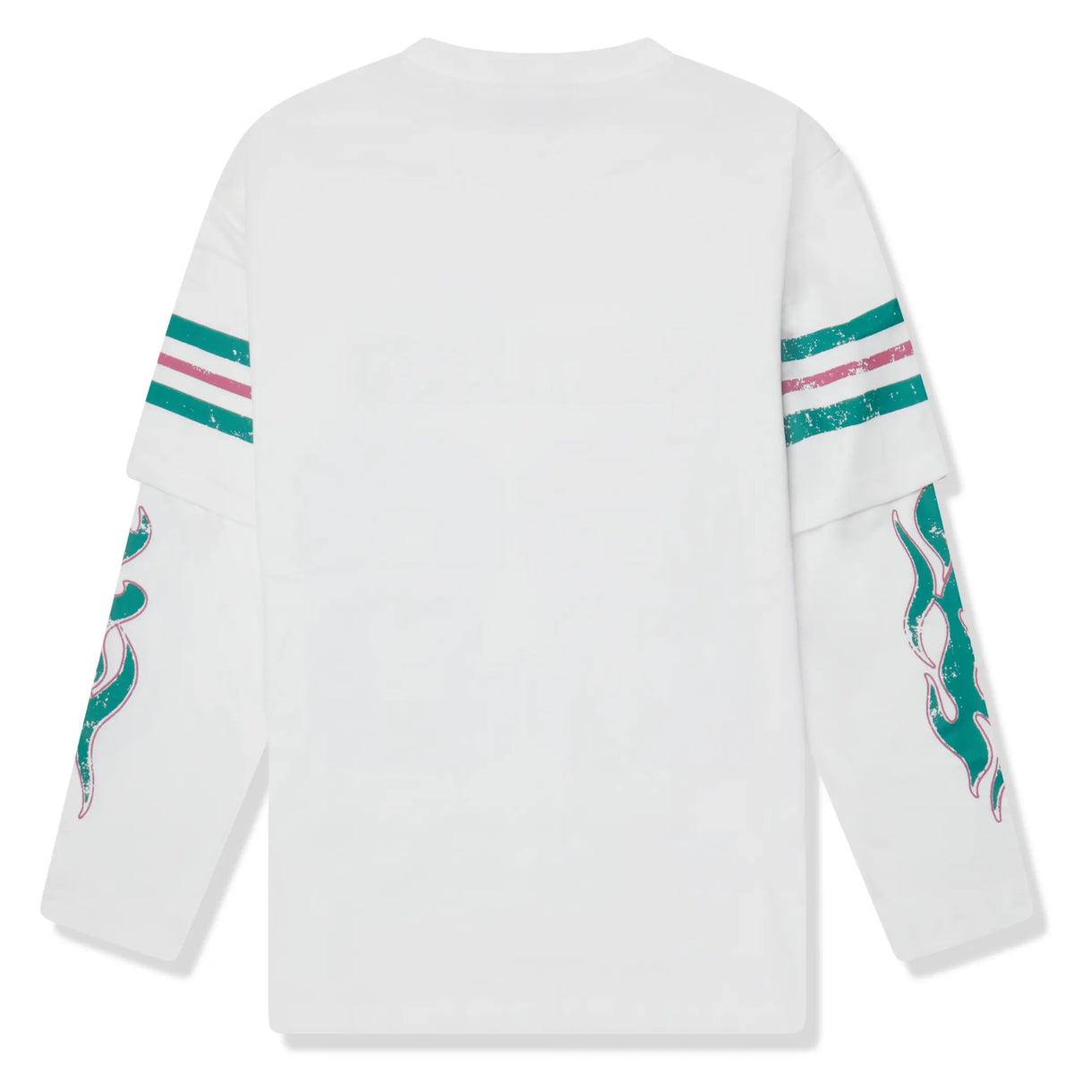 Last Lesson Double Sleeve White Jersey