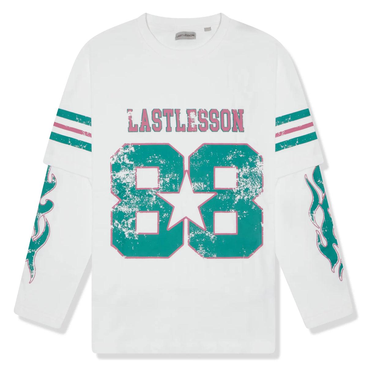 Last Lesson Double Sleeve White Jersey