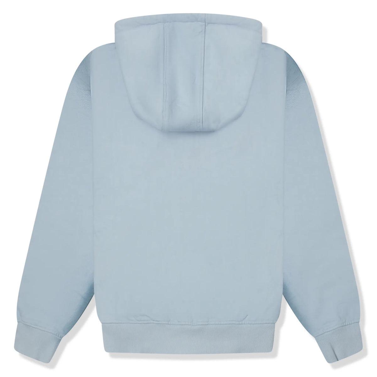 Last Lesson Sprayed Blue Hoodie