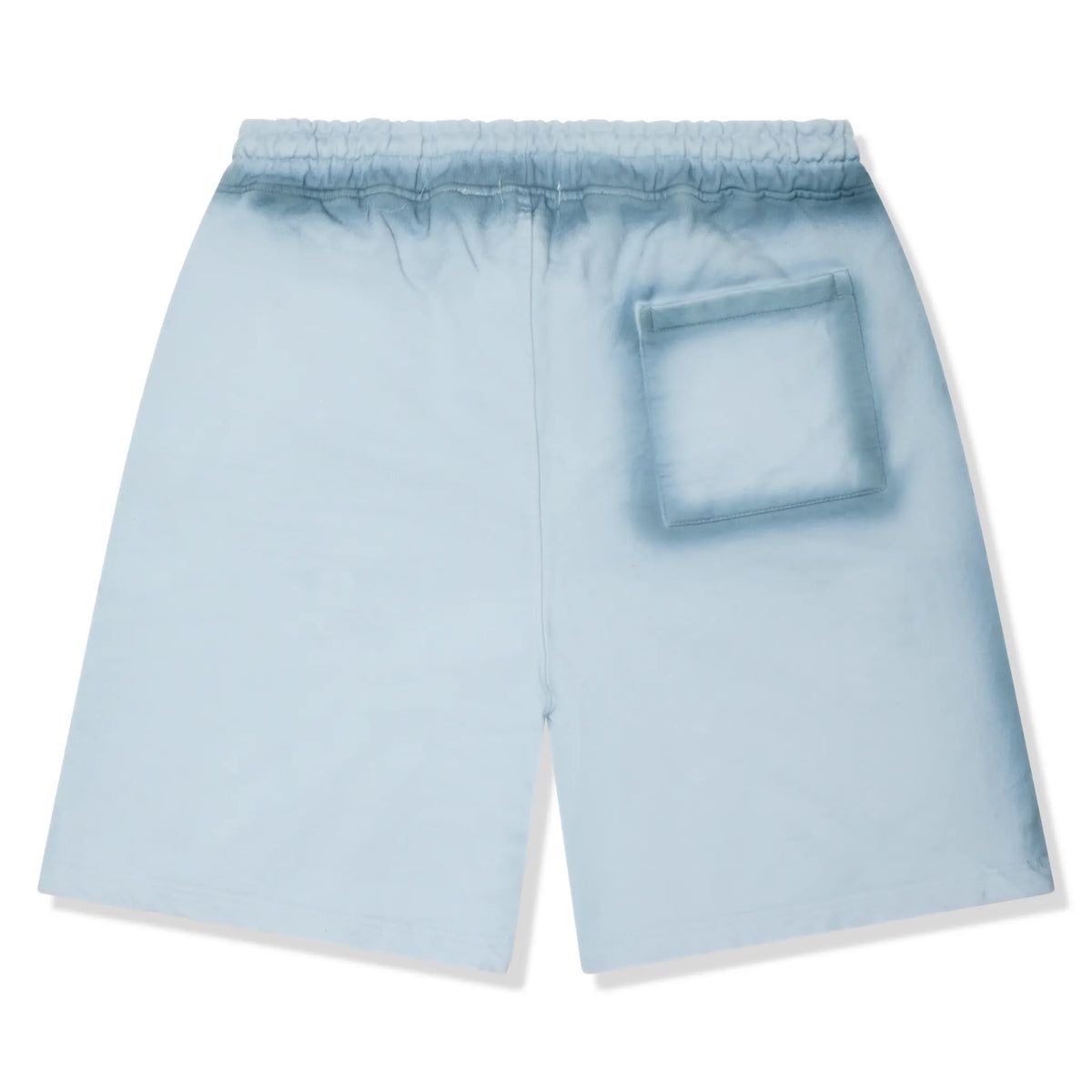 Last Lesson Sprayed Blue Shorts