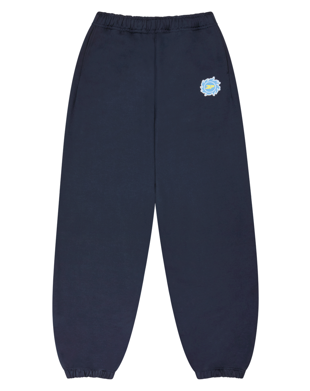 Broken Planet Wide Leg Sweatpants - Navy